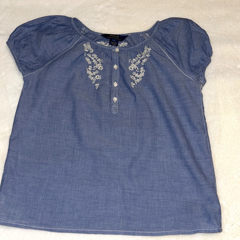 Ralph Lauren  Girl's Embroidered Top,